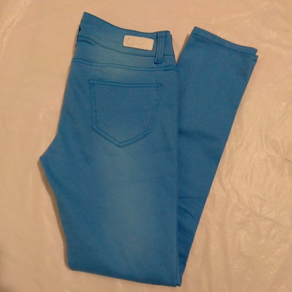 Only You  Womens  Strech Pants Light Blue  Size 5/6